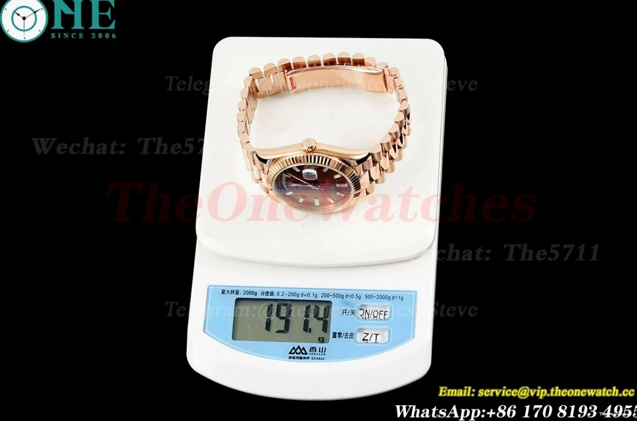 RG DayDate VR3255(Gain Brown KF 40mm Weight) 228235 Dia RG 0416